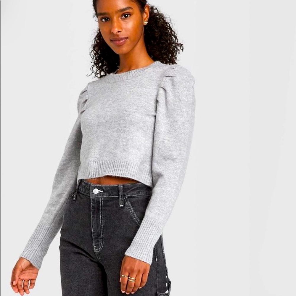 Wild Fable Crop Sweater size M NWT